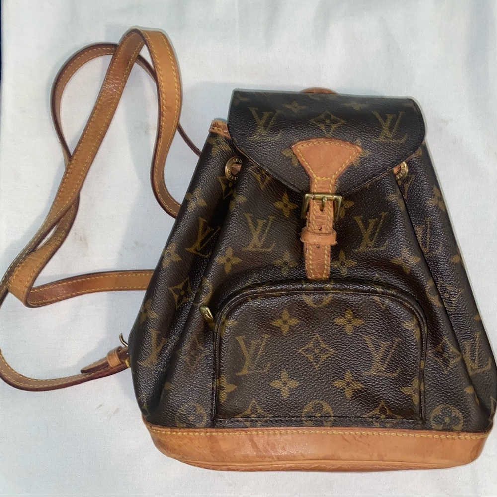 Vintage Louis Vuitton Montsouris PM backpack